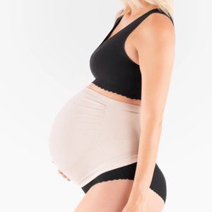 Belly Bandit Belly Boost Maternity Belly Support Smoother NUDE Seamless Comfort